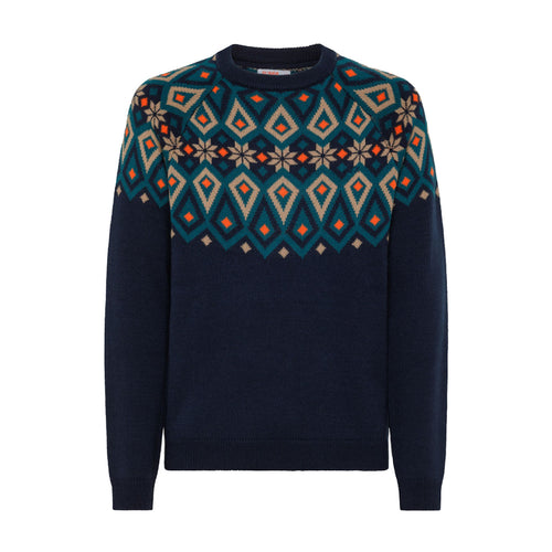 SUN68 Sun68 - Round Christmas Fluo 07 Navy Blue K42158 da uomo