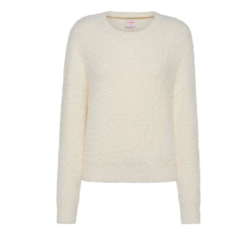 SUN68 Sun68 - Round Neck Fur 39 Porcellana K42256 da donna