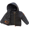 SAVE THE DUCK Save The Duck - Giubbotto Nero 10000 Lucido J32310G IRIS17 da bambino