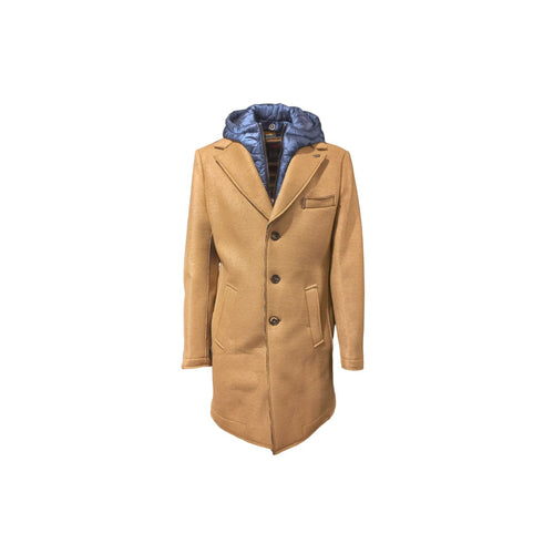 BOB Bob - Cappotto Monopetto Capp. Beige A23ANDY409 TRT409 da uomo