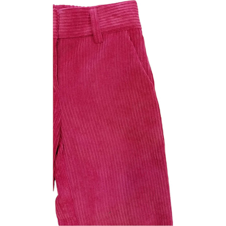 MONNALISA Monnalisa - Pantaloni Fuxia 0098 Velluto Coste Larghe 17B407 2855 da bambino