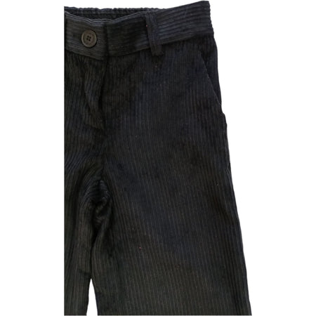 MONNALISA Monnalisa - Pantaloni Nero 0050 Velluto Coste Larghe 17B407 2855 da bambino