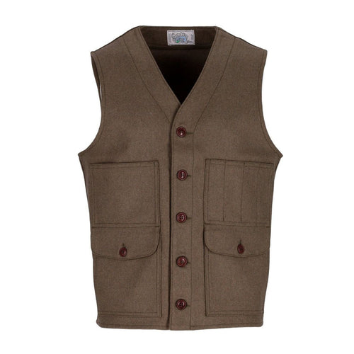 CHESAPEAKE'S Chesapeake's - Outdoor Wool Vest Greencheck OREGON da uomo