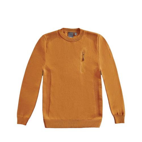 OUTHERE Outhere - Maglia Girocollo Burnt Orange IOTM19AD49 da uomo