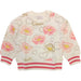 MONNALISA Monnalisa - Felpa Panna Fiori 0002 St. Anemoni 19B601 2018 da bambino