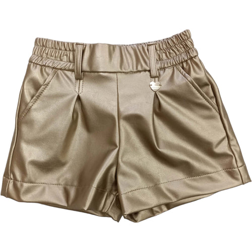 MONNALISA Monnalisa - Short Oro Spalmato 0070 Super Stretch 17B403 2403 da bambino