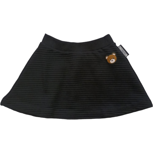 moschino Moschino - Gonna Corta Nera Orso 60100 HDJ020 LIA16 da bambino