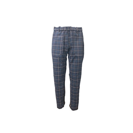 BOB Bob - Pantalone Reversibile Blu A23TURN621 PRINT1 da uomo