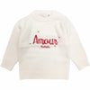 NANAN Nanan - Maglia Panna/rosso Amour I23529 da bambino
