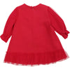 BARCELLINO Barcellino - Vestito Rosso C/cuore E Rouches 105219 da bambino