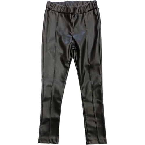 J'AIME' J'aime' - Pantalone Nero Ecopelle 4715G-PN da donna