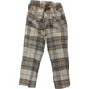 EMANUEL PRIS Emanuel Pris - Pantalone Panna/beige/azzurro A Quadri EPT6153B da bambino
