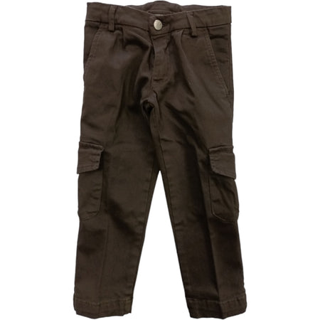 EMANUEL PRIS Emanuel Pris - Pantalone Cargo Marrone EPT6147B da bambino