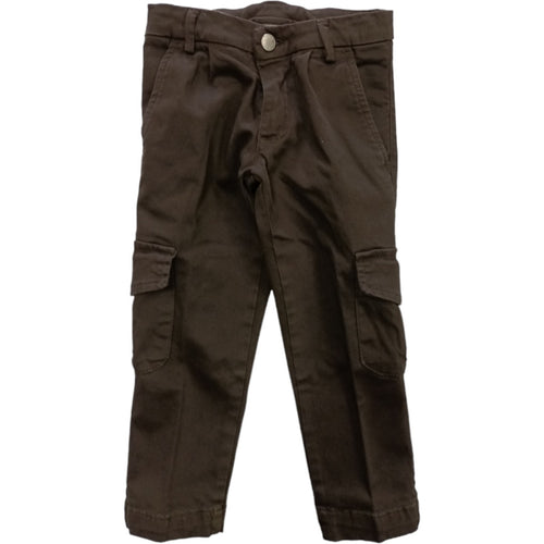 EMANUEL PRIS Emanuel Pris - Pantalone Cargo Marrone EPT6147B da bambino