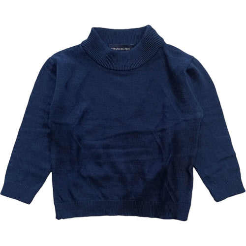 EMANUEL PRIS Emanuel Pris - Maglione Lupetto Blu/azzurro EMG7042N da bambino