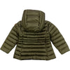 SAVE THE DUCK Save The Duck - Giubbotto Maggy Verde 50056 Lungo C/cappuccio J47300G IRIS17 da bambino