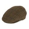 BARBOUR Barbour - Cairn Flat Cap Ol34 Olive Blue Red MHA0706 da uomo