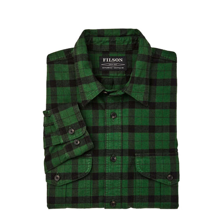 FILSON Filson - Alaskan Guide Shirt 333 Verde/nero FMCAM0005 W0167 da uomo