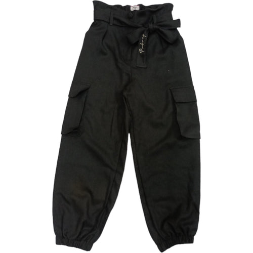 Pinko - Pant. Cargo Nero 110 F3PIJGPA227 da bambino