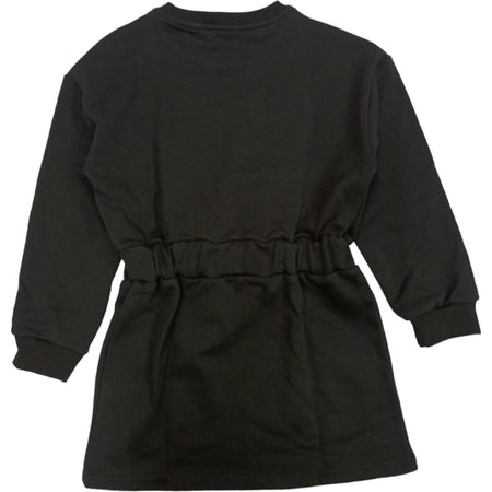 GAELLE PARIS Gaelle Paris - Vestito Nero/oro In Felpa K009 2741VF0936 da bambino