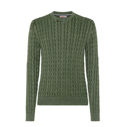 SUN68 Sun68 - Round Cable Vintage 19 Militare K33118 da uomo