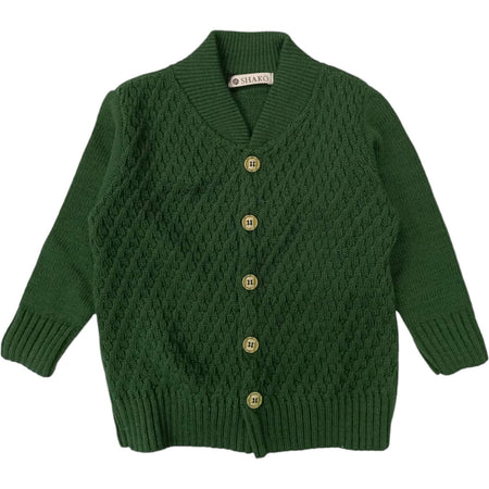 SHAKO' Shako' - Cardigan Verde MSK0869 da bambino
