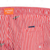 SUN68 BEACH Sun68 Beach - Swim Pant Stripes F. 0130 Bianco Rosso F. H33120 da uomo