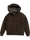 JACK & JONES Jack & Jones - Bomber Nero C/cappuccio E Tasche Laterali 12236552 da bambino