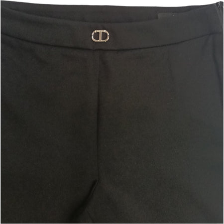 TWINSET Twinset - Pantalone Nero 0006 A Zampa 232GJ2184 da bambino