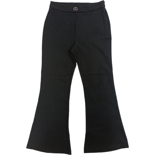 TWINSET Twinset - Pantalone Nero 0006 A Zampa 232GJ2184 da bambino