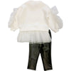 TWINSET Twinset - Completo 2 Pz. Bianco/nero 2866 232GJ2174 da bambino