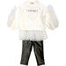TWINSET Twinset - Completo 2 Pz. Bianco/nero 2866 232GJ2174 da bambino