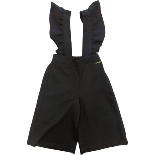 TWINSET Twinset - Pantalone Salopette Nero 0006 232GJ2056 da bambino