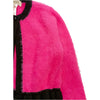 TWINSET Twinset - Cardigan Fuxia/nero 232GJ3650 da bambino