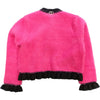 TWINSET Twinset - Cardigan Fuxia/nero 232GJ3650 da bambino