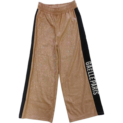 GAELLE PARIS Gaelle Paris - Pantalone Camel In Felpa 2741OP0988 da bambino
