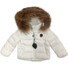 Blauer - Giubbotto Bianco 100 C/pelliccia 23WBBXC02296 da bambino