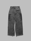 MAISON MIHARA YASUHIRO cotton satin cargo trousers da uomo