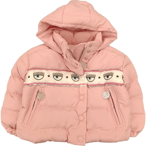 CHIARA FERRAGNI Chiara Ferragni - Piumino Rosa 090f Maxilogomania 51B100 2420 da bambino