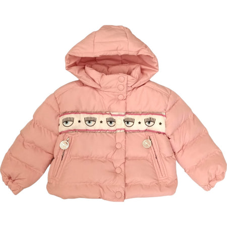 CHIARA FERRAGNI Chiara Ferragni - Piumino Rosa 090f Maxilogomania 51B100 2420 da bambino