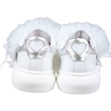 MONNALISA Monnalisa - Sneakers Vitello Bianca 87C006 3739 da bambino