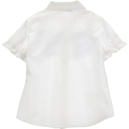 MONNALISA Monnalisa - Camicia Bianca Rodeo 11C300 3116 da bambino