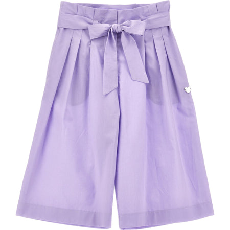 MONNALISA Monnalisa - Pantaloni 0065 Glicine Cropped 17C407 3117 da bambino