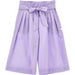MONNALISA Monnalisa - Pantaloni 0065 Glicine Cropped 17C407 3117 da bambino