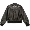 RICHMOND Richmond - Giubbino Bomber Nero Ecopelle RBP24154GBHB da bambino