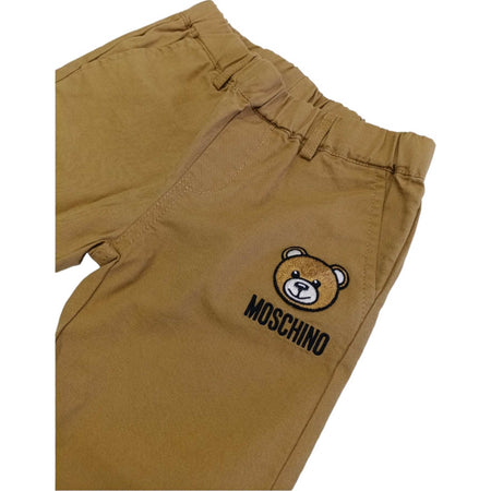 moschino Moschino - Pantalone 20327 Toy Brown MUP04U LUA02 da bambino