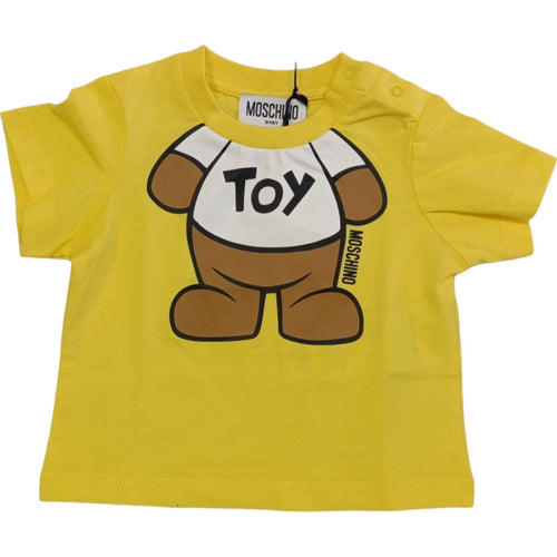 moschino Moschino - T-shirt 50162 Gialla MYM032 LAA33 da bambino
