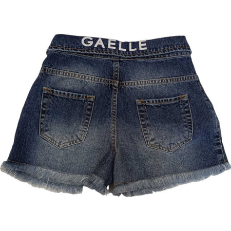 GAELLE PARIS Gaelle Paris - Shorts Denim Blue 2746SD00006 da bambino