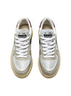 Diadora - Mi Basket Low Used Gray Pelican 201.179043 da uomo