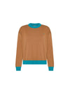 SUN68 Sun68 - Maglione Donna Cammello K43219 da donna